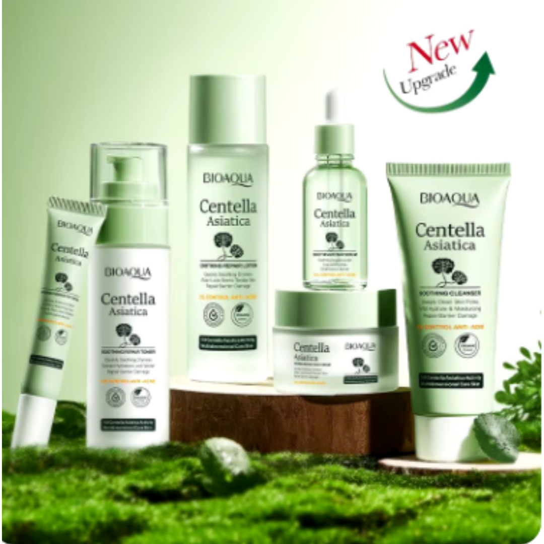 SKIN PRO Kit Centella Bioaqua x6 +OBSEQUIO🎁 DEJA DE LUCHAR CON TU PIEL GRASA