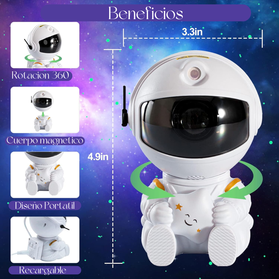 🎄¡Ilumina tus Noches Navideñas!✨ Proyector de Galaxia con Efecto de Nebulosa LED para Todos+ENVIO GRATIS🌌🎁